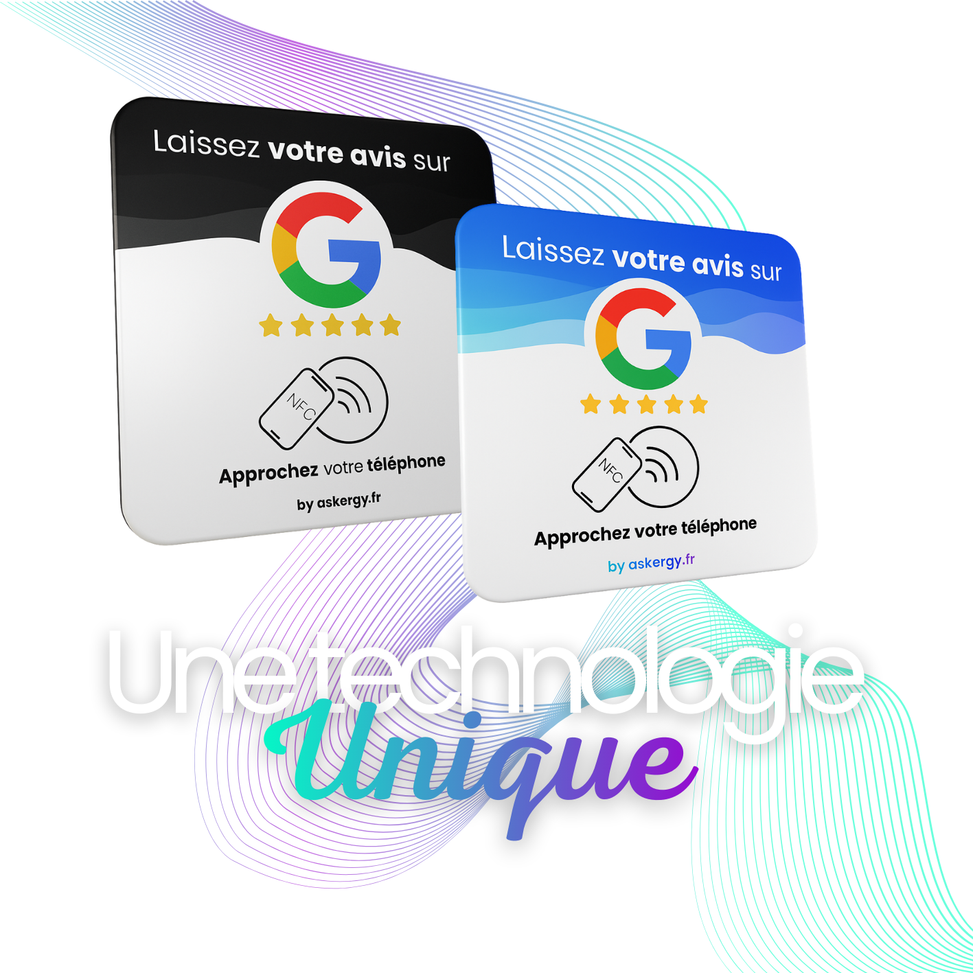 Cardiew - Plaque d'avis Google